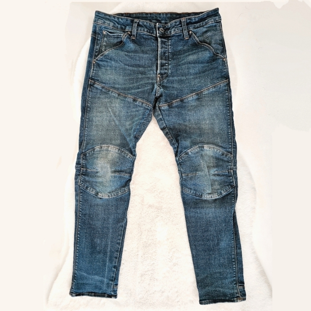 G-Star Raw Elwood 5620 3D Slim Jeans Size W33 L30 - Picture 6 of 13